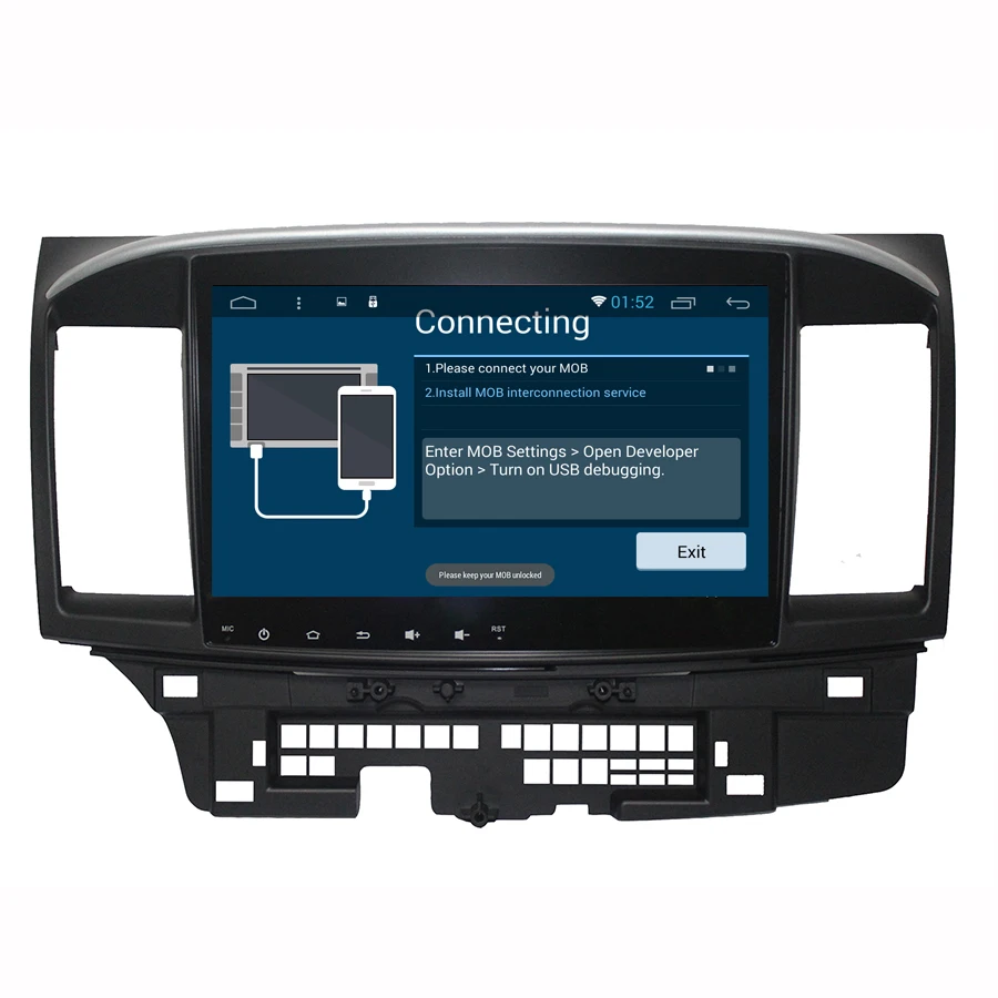 Perfect Android 7.1 Octa Core Car Radio For Mitsubishi Lancer EX 2010-2016 Car head Unit GPS Navigation Car Stereo Multimedia 2