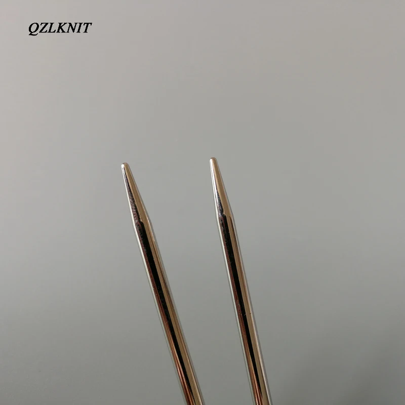 QZLKNIT 80 см/60 см высококачественная нейлоновая трубка круглые спицы для вязания