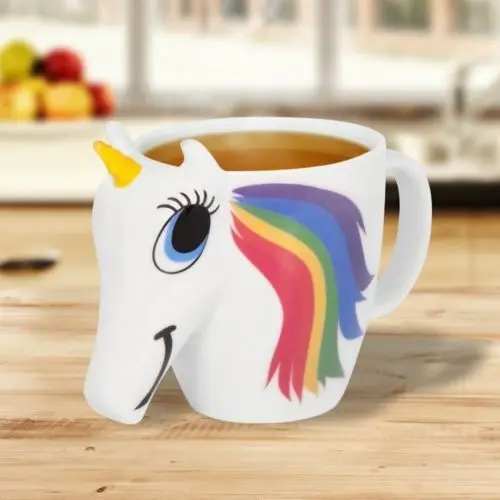 Ceramic Color Changing Unicorn Mug