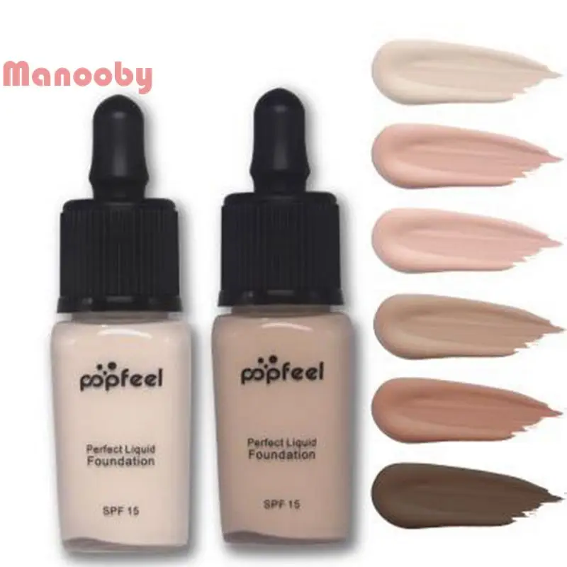 POPFEEL крем консилер для лица идеальный чехол Макияж Corretivo Maquiagem Жидкая Основа