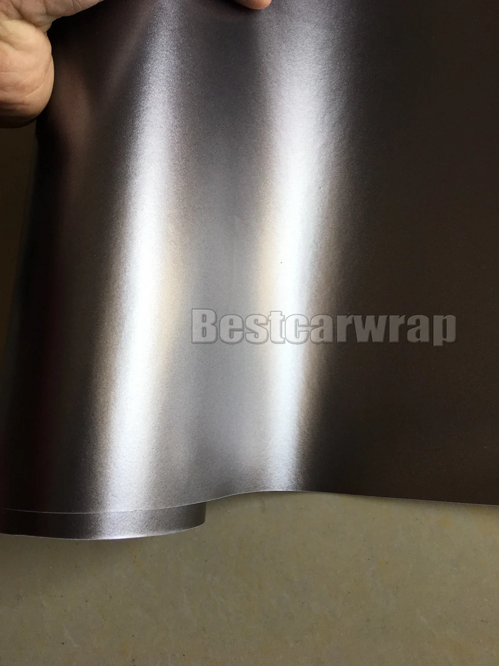 satin gunmetal grey car wrapping film flash chrome metallic apa (5)