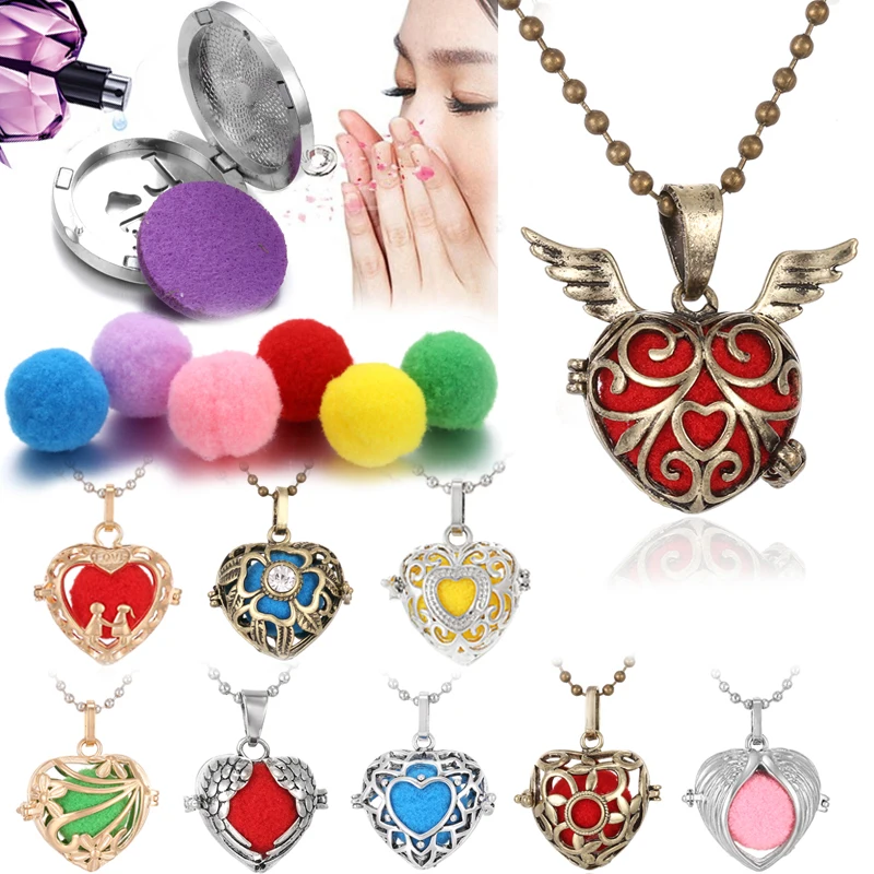 Aromatherapy Jewelry Essential Oil Diffuser Aromatherapy Necklace