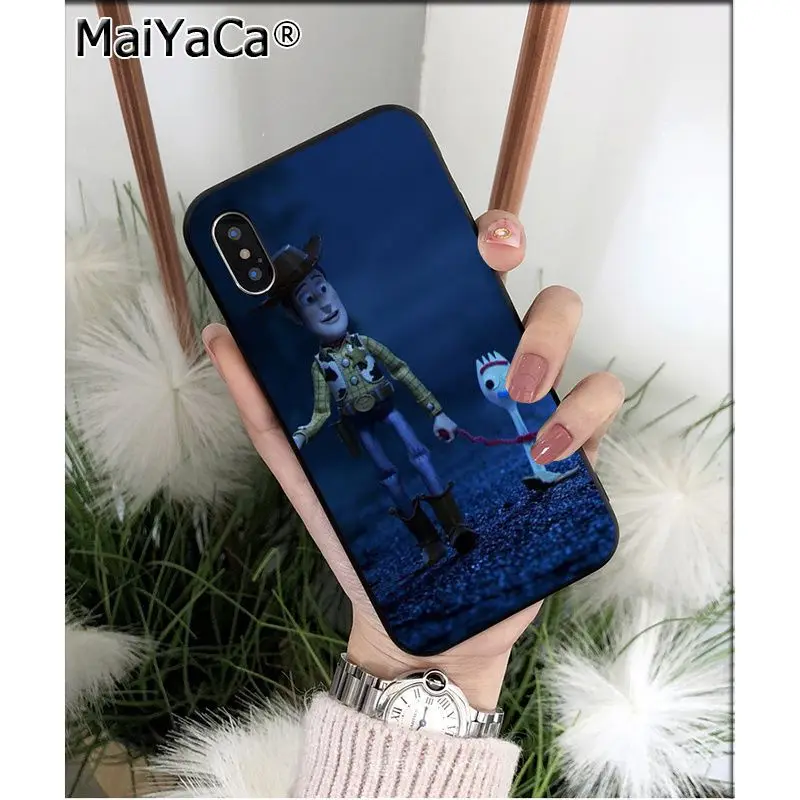 MaiYaCa мультфильм oy Story 4 Forky рукоделие принт рисунок чехол для телефона Apple iphone 11 pro 8 7 66S Plus X XS MAX 5s SE XR