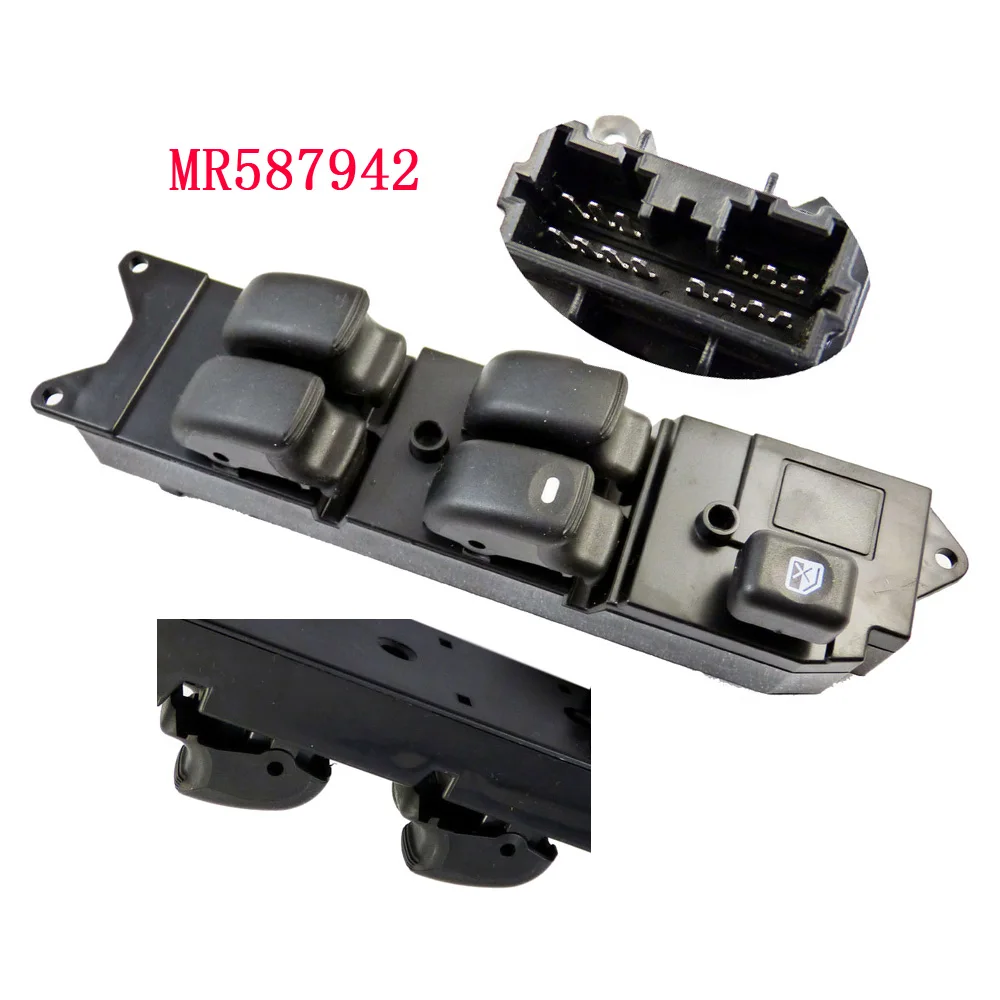 Mr587942 V73 Electric Power Window Master Control Switch For Mitsubishi