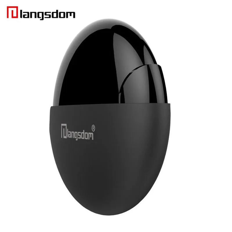Langsdom Multifunctional Polishing surface Headset bag USB Cable Storage box Carrying bag for