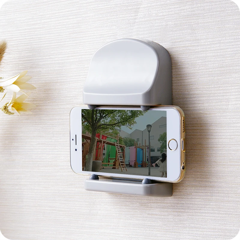 Vanzlife الإبداعية لصق الرأسي الحمام منشفة ورقية كليب رف متعددة الأغراض تخزين الرف يمكن تفعل حامل هاتف المحمول