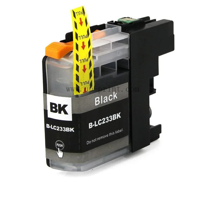 

UP 4pcs LC233 LC231 lc23 black ink cartridge compatible for Brother DCP-J562DW MFC- J480DW J680DW J880DW J5720 J4120 J5320 J4620