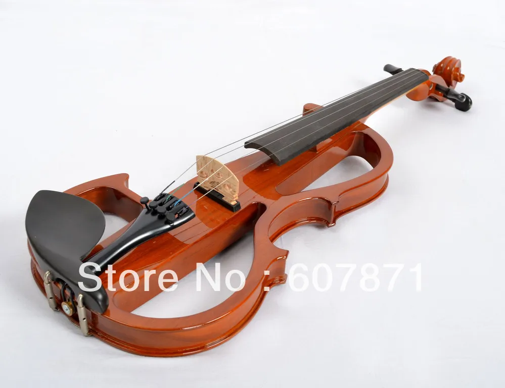 

yinfente New yellow 4/4 Electric violin silent wonderful tone Any color
