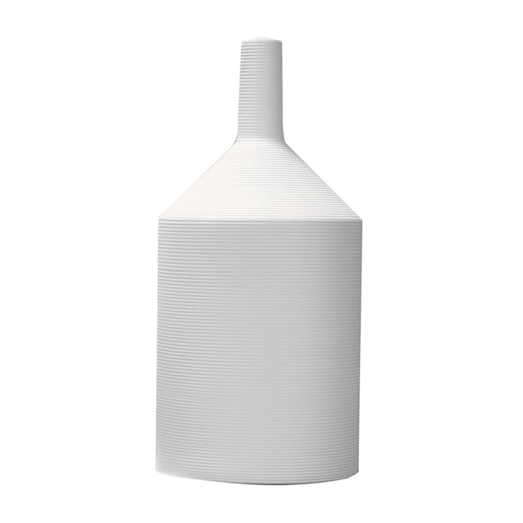 Thin Mouth Porcelain Vase Ceramic Flowervase Planter Flower Pot for Home Office Decor