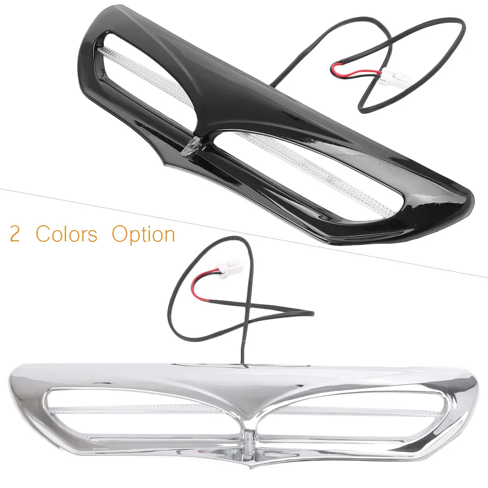 Fairing Vent Accent Trim w/ LED Light for Harley Electra Street Tri Glide 2014 2015 2016 Motorbike Spare Parts Accessories | Автомобили и