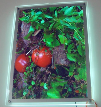 

Crystal Acrylic LED Light Box A1/Wall LED Light Box/Slim Light Box