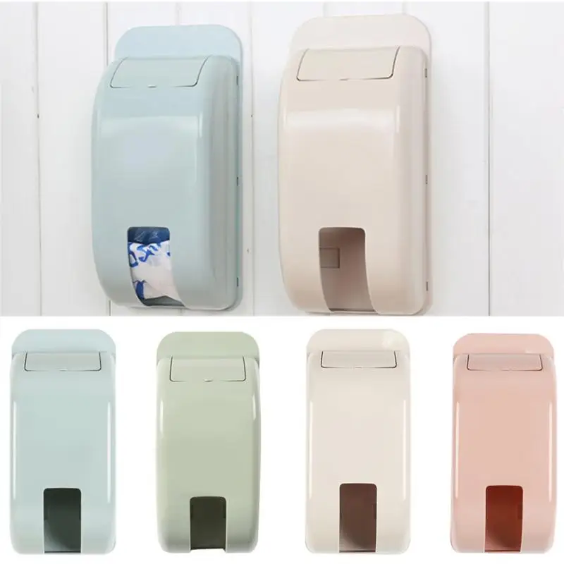 4-Color-Garbage-Trash-Bags-Dispenser-Wall-mounted-Plastic-Bag-Storage-Box-Storage-Rack-Container-Kitchen (5)
