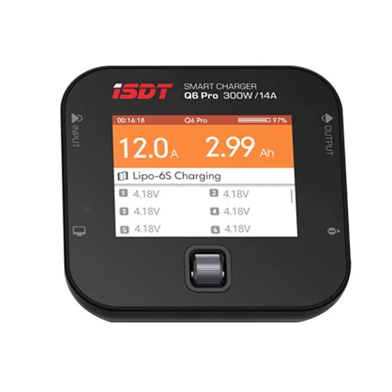 Isdt Q6 Pro Lipo зарядное устройство цифровой Battgo 300W 14A для квадрокоптера|Детали и