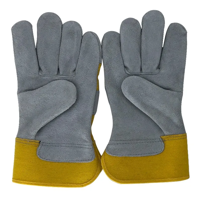 Segurança do Trabalho Luvas de Couro dos Homens do Couro Luvas de Trabalho de Soldagem Protetor Segurança Esportes Moto Desgaste-oposição Glovesng7016 Rjs 8 Cheap Luvas de segurança
