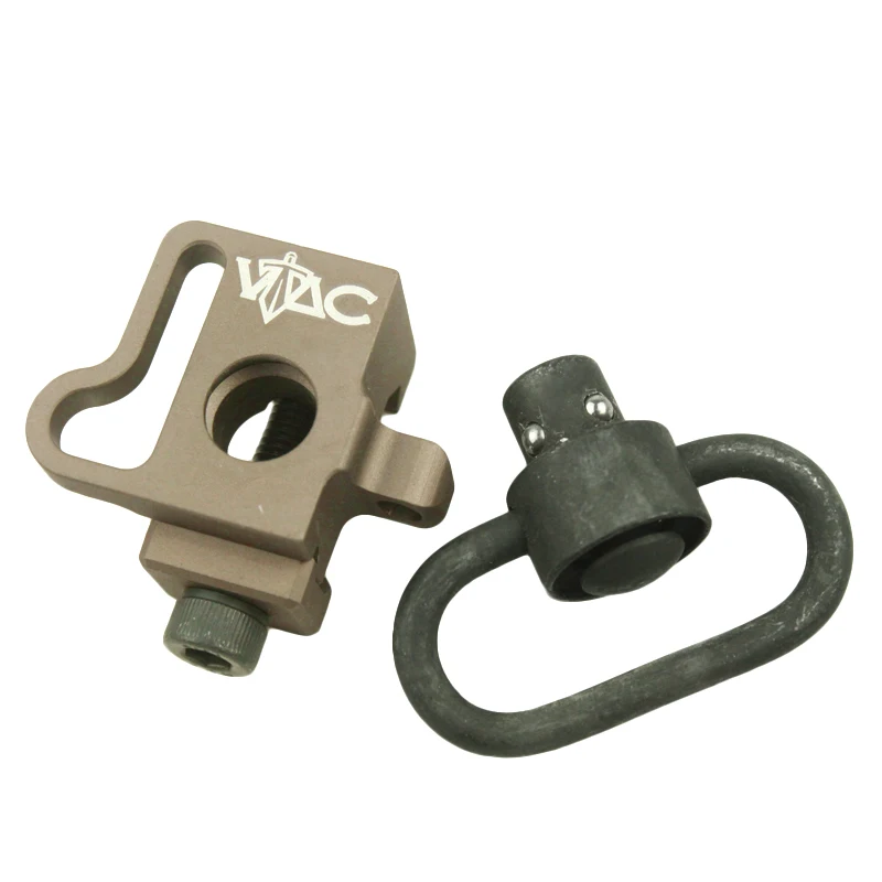 VAC Quick release push QD антабка с заклепками крепление 20 мм подходит ris ras rail черный охотничий Пистолет Аксессуары