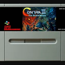 16-битные игры* Contra III-The Alien War(версия PAL EUR