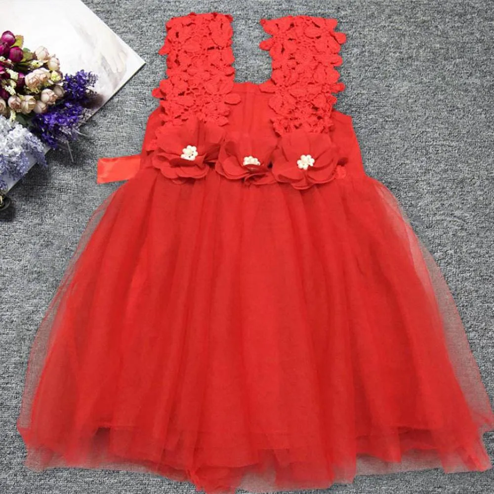 Vestidos/платье принцессы; vestido infantil; летнее платье для девочек; детские кружевные свадебные платья с цветочным рисунком; Одежда для маленьких девочек 1-5 лет