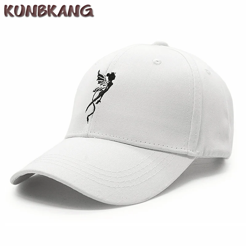 New Fashion Angel Baseball Cap Women Girls Wing Embroidery Snapback Hat Bone Casquette Female Street Leisure Hip Hop Caps Gorras |