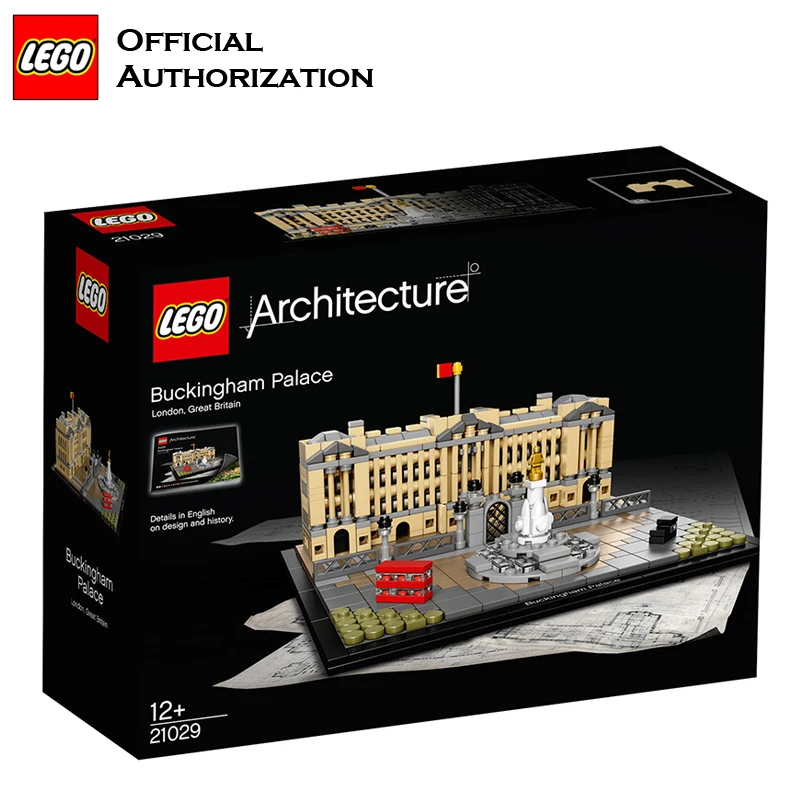 Lego Architecture серии 780 шт. строительные блоки игрушки Букингемский дворец для