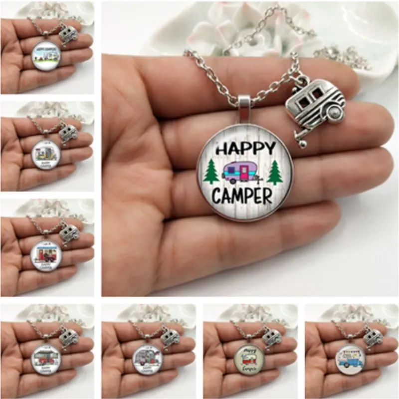 Колье с подвеской Happy Camper Car|Цепочки| |