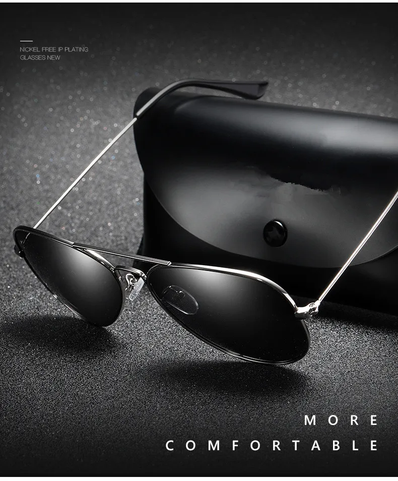 Классический дизайн поляризованных солнцезащитных очков Для мужчин Для женщин для вождения квадратная рамка солнцезащитные очки мужские очки UV400 gafas-де-сол