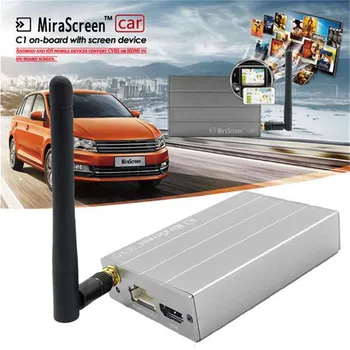 

Car WiFi Display Mirror Link Box Adapter MiraScreen DLNA Airplay for Android iOS