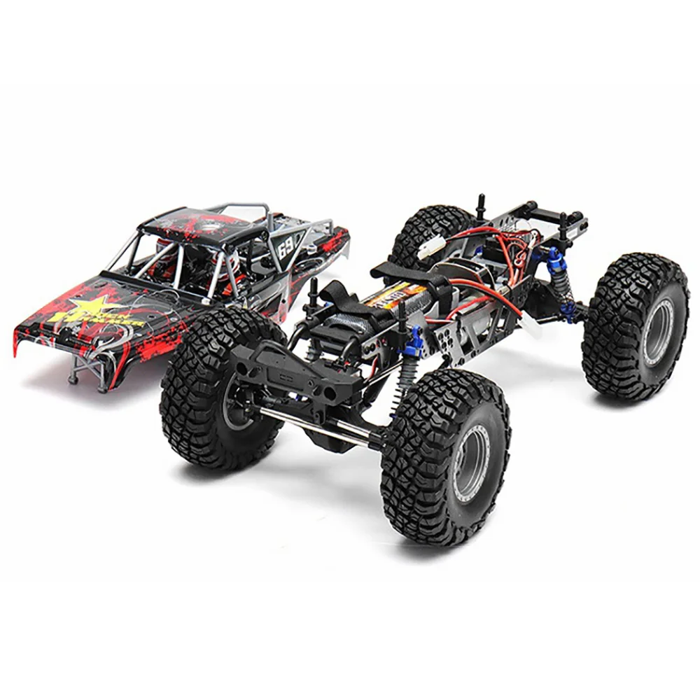 HSP RC автомобиль 1/10 масштаб 4wd внедорожные металлические балки монстр грузовик Электрический мощность Lipo батарея высокая скорость хобби Альпинизм автомобиль