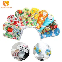 Термостойкие рукавицы для микроволновой печи, перчатки для выпечки, кухонные противоскользящие перчатки, утепленные, термостойкие