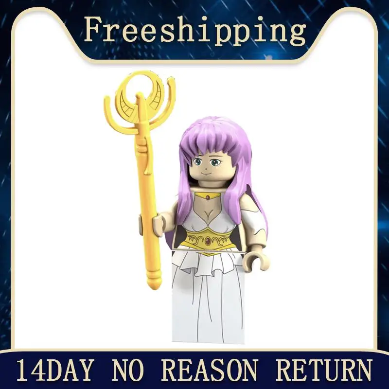 

Super Heroes Knights of the Zodiac Saint Seiya Athena Shiryu Hun Warrior Tutankhamu Building Blocks Children Gift Toys PG1150