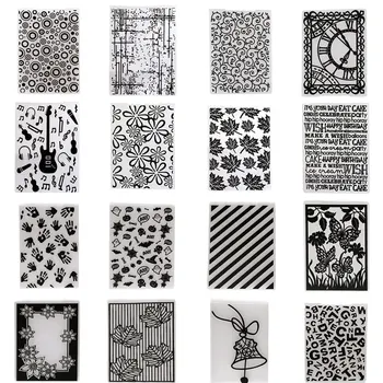 

Many Patterns Plastic Embossing Folder Template DIY Scrapbook card making Paper Craft 14.5X10.5cm