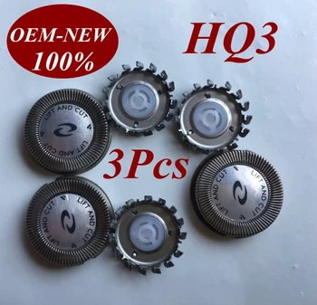 

3Pcs HQ3 HQ4 HQ54 Replace head razor blade for Philips electric shaver HQ5812 HQ5813 HQ5817 HQ5820 HQ5823 HQ5824 HQ6405 HQ6415