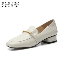 XiuNingYan/; Броги из натуральной овечьей кожи; женская обувь на плоской подошве ручной работы; цвет бежевый, черный; винтажные женские туфли-оксфорды;