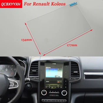 

Car Sticker 8.7 Inch GPS Navigation Screen Steel Protective Film For Renault Koleos Control of LCD Screen Car Styling