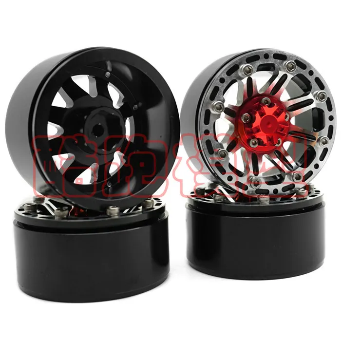 thumbnail image 2 of 4Pcs 1.9 Inch Beadlock Wheel Rims Bronze | Aluminum RC Wheels For SCX10 TRX4 Axial Crawlers 2 of 9
