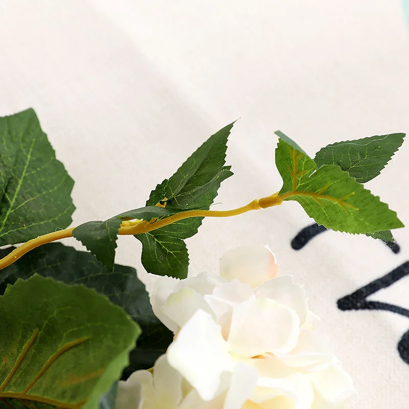 Flone Artificial Silk Flower Branch California Hydrangea Flowers Fake Flowers Wedding Party Accessories Living Room Decoration (22)