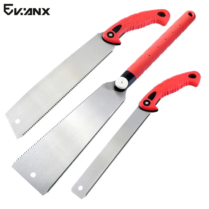 Achat Scie à main SK5 scie japonaise 3 bords dents 65 HRC coupe bois pour Tenon bois bambou plastique coupe outils de travail du bois 1 PC