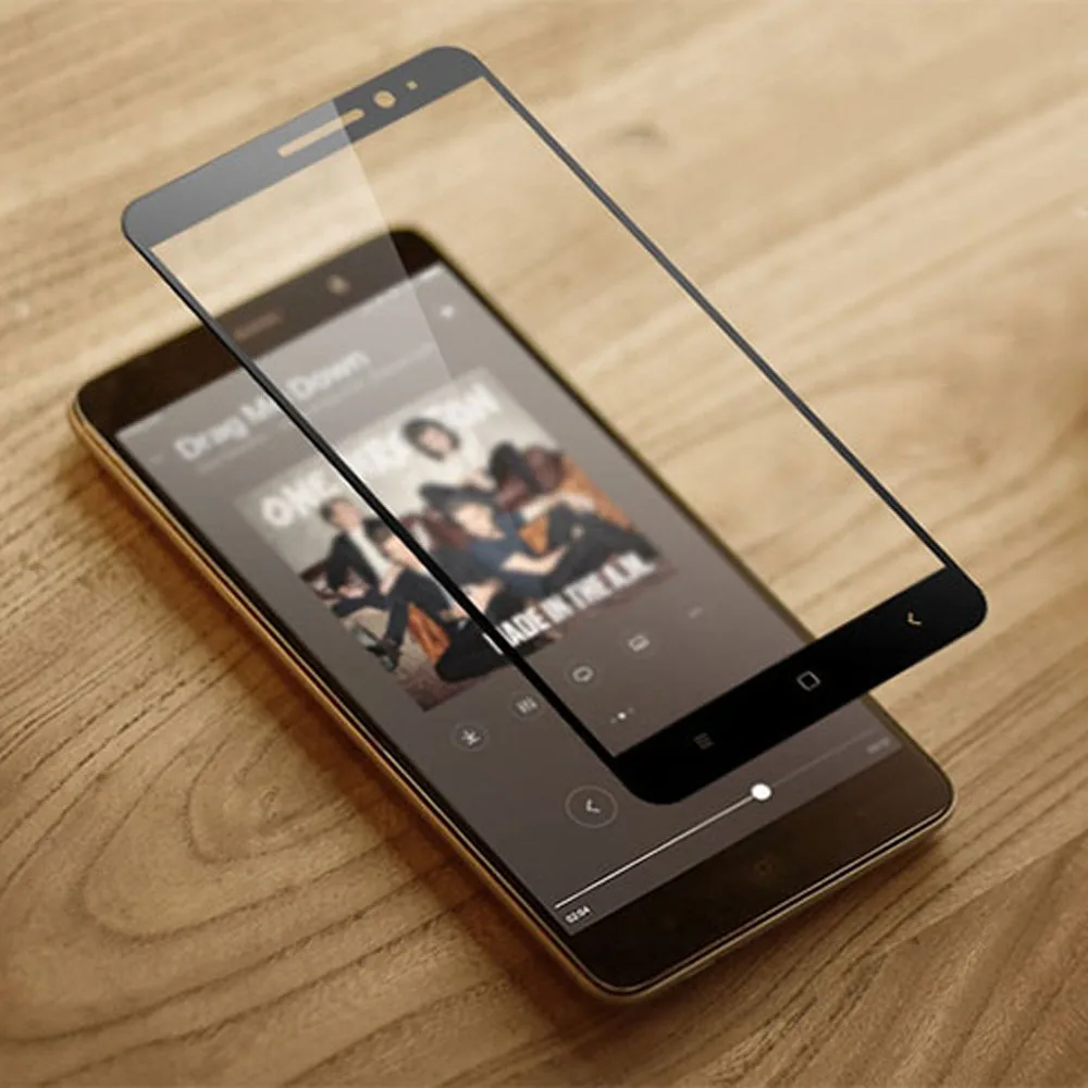 Colorful Mobile Phone Tempered Glass Front Screen Protector for Redmi 3