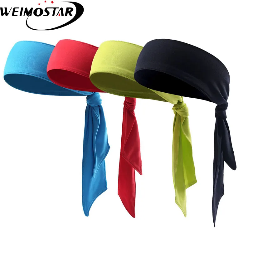 

Weimostar 1 pcs Anti-sweat Running Headband Outdoor Sports Headbands Cycling Headwear Yoga Crossfit Gym Fitness Headdress