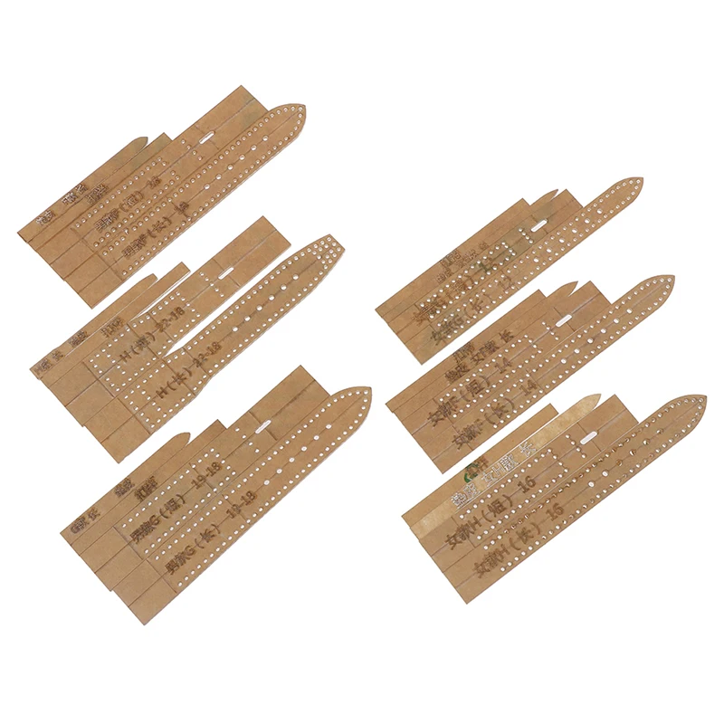 

New Women Men Watch Strap Band Stencil Template Mold Mould DIY Leather Craft Tool