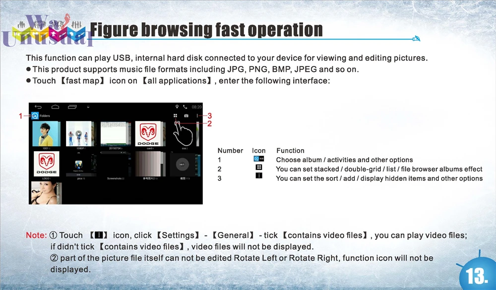 Top WANUSUAL 7" Octa Core 32G Android 9.0 GPS Navigation For BMW MINI 2014 2015 2016 2017 2018 Radio Player with Bluetooth WIFI Maps 31