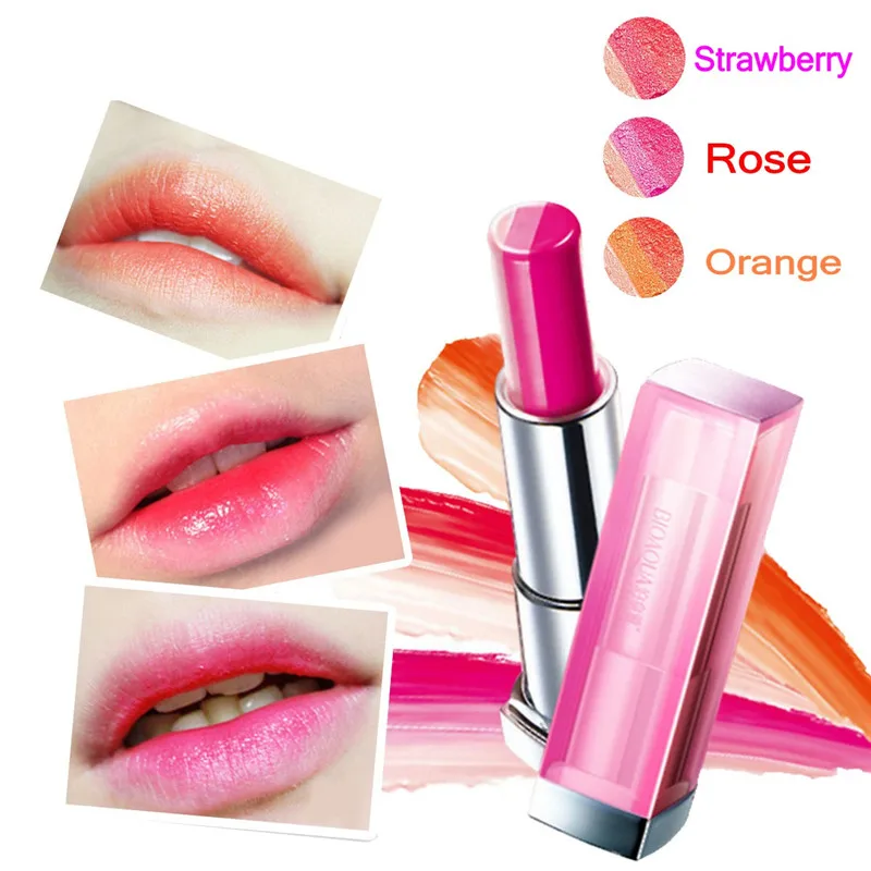 3 Colors Makeup Tint Moisturizer Lipsticks Women G