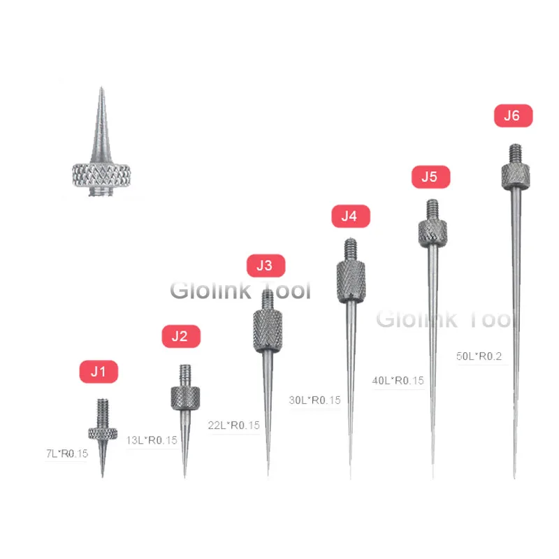 

M2.5 Thread Pointed Needle Diameter HSS Dial Test Indicator Contact Point 10mm 20mm 30mm 40mm 50mm Length Gauging Tools Parts
