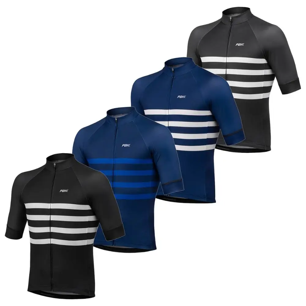 

Pro Team PBK 2019 Summer Cycling Jersey Shirts Maillot Ciclismo for Men Short Sleeve Quick Dry MTB Bike Clothing Tops Sportswear