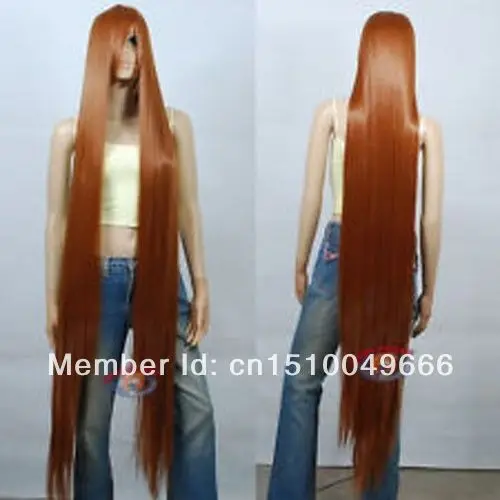 

FREE SHIP>>> Extra Long Chocolate Brown Cosplay Wig - 60 inch High Temp - CosplayDNA Wigs