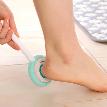 

1pc Pedicure Foot File Scraper Scrubber Cute Lollipop Style Rasp Pumice Stone Foot Callus Remover Foot Care Tool
