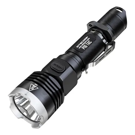 NITECORE P16Tac тактический фонарь CREE XM-L2(U3) Макс 1000 люмен дальность луча 300 м поисковый фонарь+ 3500 мАч 8A литий-ионный аккумулятор - Испускаемый цвет: P16