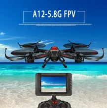 Attop A12 FPV RC Drone Kit 2 4G 4CH 6 Axis 5 8G Realtime transmission monitor