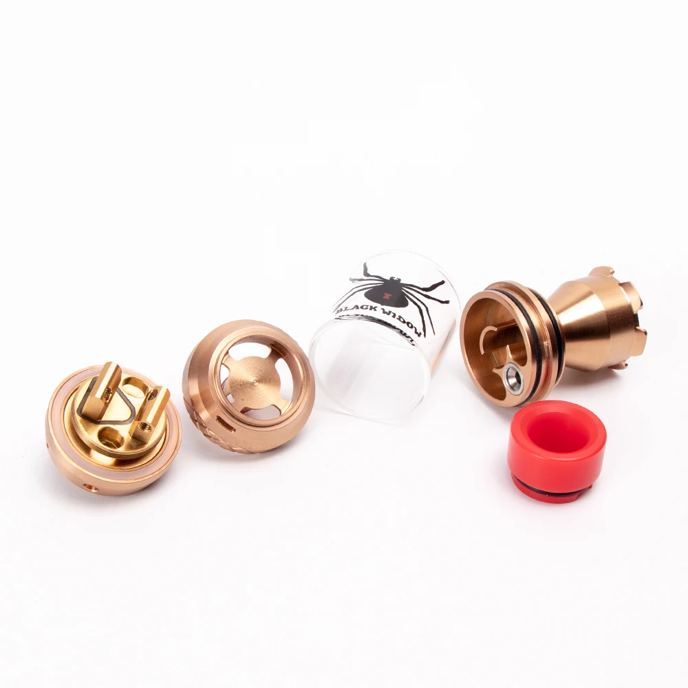 Оригинальный черный widow RTA танк атомайзер большой пар испаритель без утечки 5