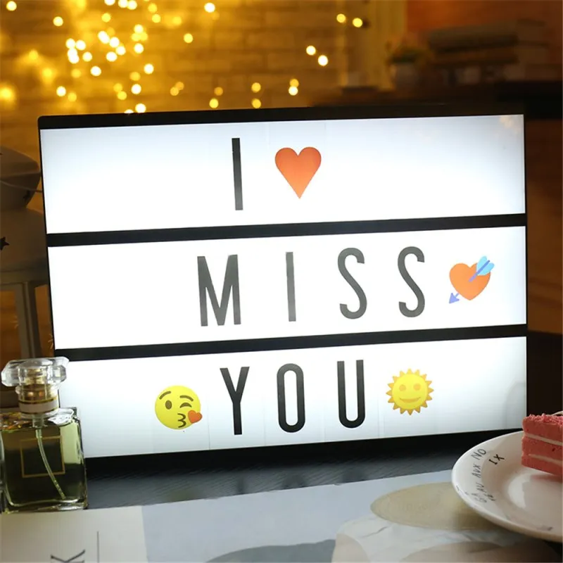 3-Line-A4-Cinematic-Light-box-Led-lightbox-letters-85-use-AA-battery-powered-usb-Home_