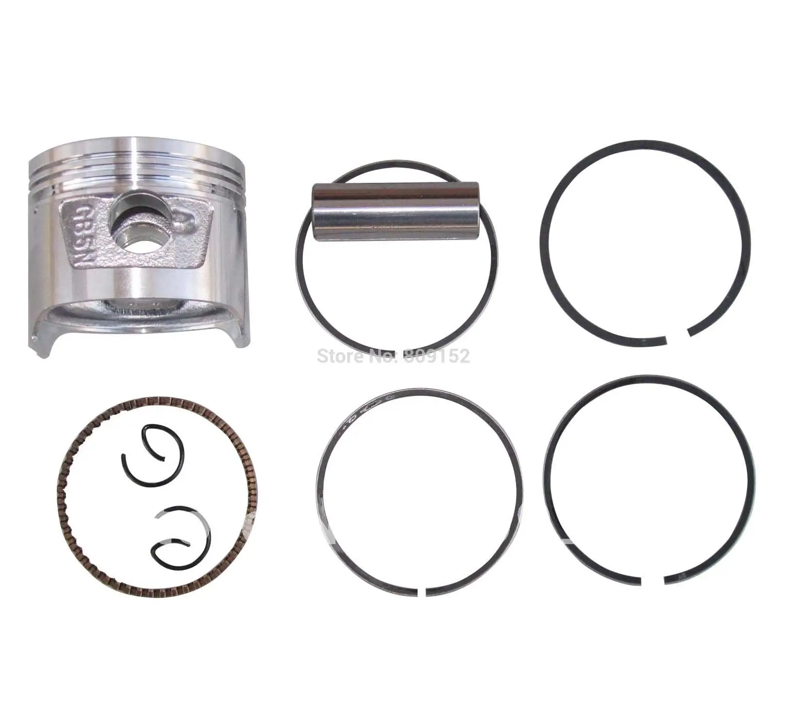 Shinery 70cc Piston kit ring pin for dirt pit bike use!in Pistons